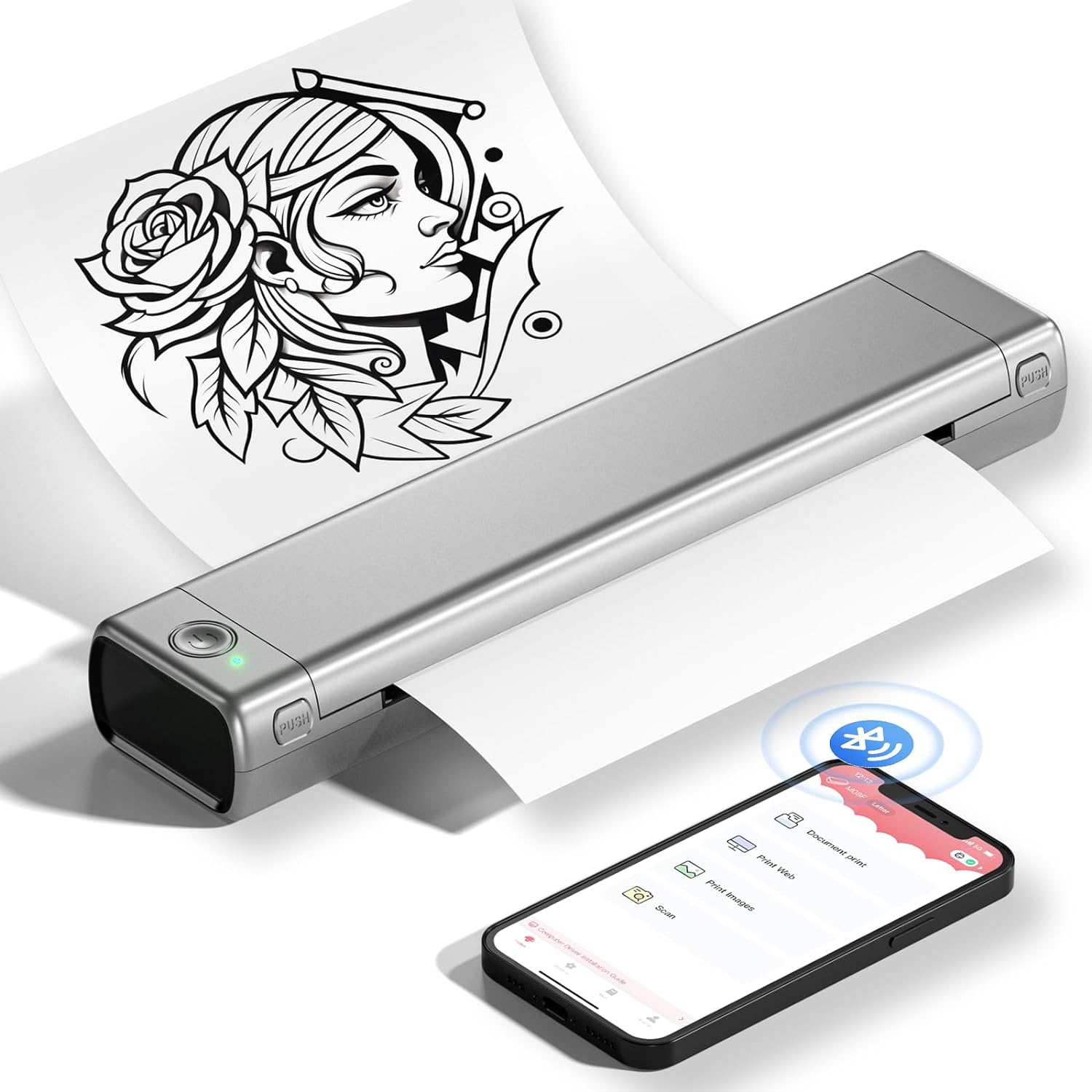 Imprimanta Portabilă Phomemo M08F: Un Dispozitiv Esențial pentru Tatuatori și Mai Mult